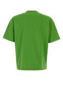 Prada Grass Green Cotton T Shirt