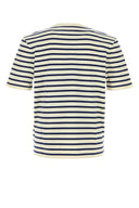 Prada Embroidered Cotton T Shirt