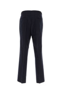 Prada Navy Blue Wool Blend Pant