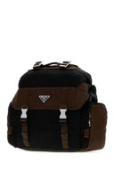 Prada Two Tone Re Nylon Crossbody Bag