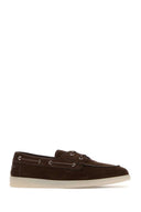 Prada Brown Suede Loafers