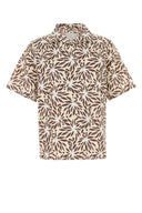 Prada Printed Cotton Blend Shirt