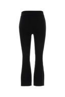 Courreges Black Knit Capri Pant