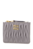 Miu Miu Lilac Nappa Leather Card Holder