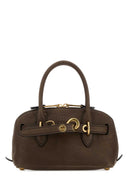 Borsa Mini Aventure Miu Miu in pelle marrone