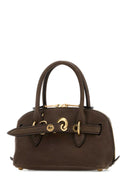 Borsa Mini Aventure Miu Miu in pelle marrone