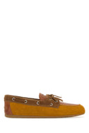 Mocassini Miu Miu In Pelle E Camoscio Multicolor