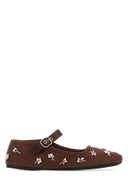 Ballerine Miu Miu Chocolate Drill