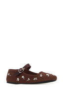 Ballerine Miu Miu Chocolate Drill