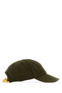 Miu Miu Olive Green Cotton Baseball Cap
