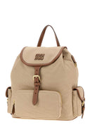 Mochila Miu Miu Lona Beige