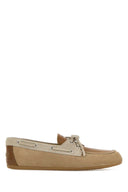 Mocassini Miu Miu In Pelle E Camoscio Multicolor