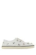 Sneakers Miu Miu in drill bianco