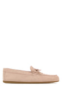 Miu Miu Pink Suede Loafers