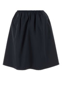 Miu Miu Graphite Poplin Skirt