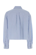 Miu Miu Embroidered Poplin Shirt