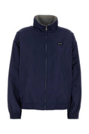 Miu Miu Blue Polyester Windbreaker