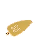 Miu Miu Yellow Metal Hair Clip