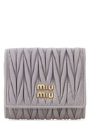 Miu Miu Lilac Leather Wallet