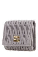 Miu Miu Lilac Leather Wallet