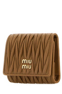 Miu Miu Caramel Leather Wallet