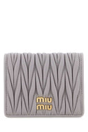 Miu Miu Lilac Leather Wallet