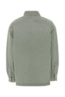 Miu Miu Sage Green Gabardine Shirt