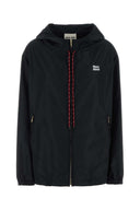 Miu Miu Midnight Blue Canvas Windbreaker