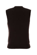 Miu Miu Chocolate Wool Vest