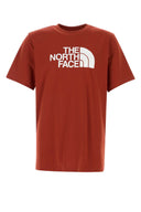 The North Face 레드 코튼 블렌드 티셔츠