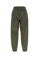 The North Face Olive Green Nylon Joggers