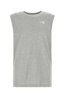 The North Face Grey Cotton Blend Tank Top