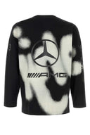 Y3 Mercedes Black Cotton Oversize Y 3 X Mercedes T Shirt
