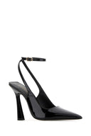 Stuart Weitzman Black Leather Vinnie 100 Pumps
