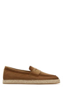 Santoni Camel Suede Carlo Espadrilles