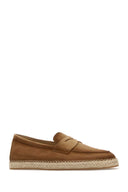 Santoni Camel Suede Carlo Espadrilles