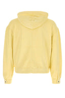 Auralee Yellow Terry Fabric Sweatshirt