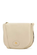 Burberry Ivory Leather Tavistock Crossbody Bag