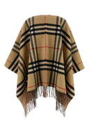 Burberry Embroidered Cashmere Blend Reversible Cape