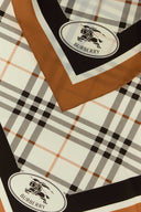 Foulard in seta stampata Burberry