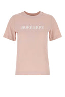 バーバリー ピンク コットン T シャツ