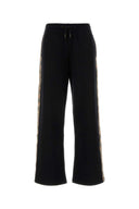 Burberry Black Cotton Joggers