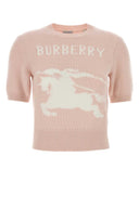 Burberry 파스텔 핑크 울 스웨터