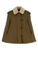 Burberry Khaki Cotton Cape