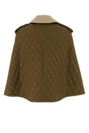 Burberry Khaki Cotton Cape