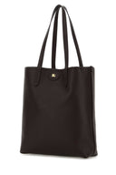 Burberry Dark Brown Leather Bloomsbury Shopping Bag