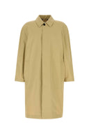 Burberry Beige Cotton Overcoat