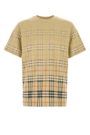 Beżowa bawełniana koszulka Burberry