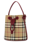 Mini torebka w kratkę z nadrukiem Burberry