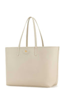 Burberry Ivory Leather Reversibile Bag